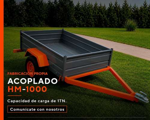 Acoplado Batán HM-1000 Liviano