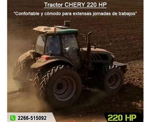 Vendo Tractor Chery 220 HP. Oportunidad