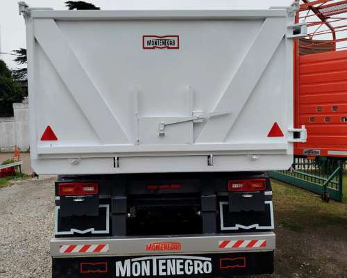 Semirremolque Batea Vuelco Trasero Montenegro 28 M3