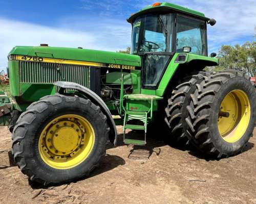 Tractor JD 4760 con Piloto