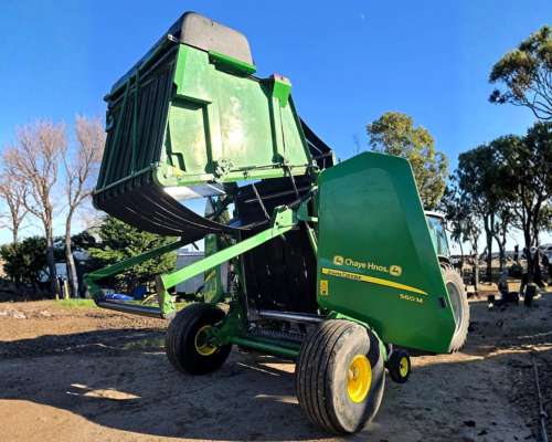 Rotoenfardadora John Deere 560m, año 2022