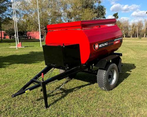 Cisterna 1500 Litros Tanque con Baulera