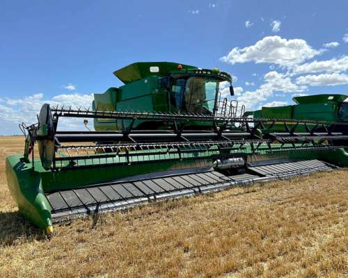 Cosechadora John Deere S670 2016 - Draper 40 - Piloto