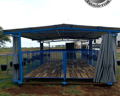 Guacheras Móviles para 20 Terneros