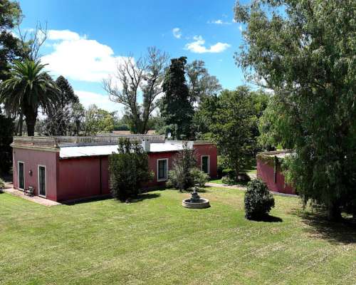 235 Has. Campo con Casco Sobre Ruta 8 en Parada Robles