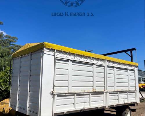 Carro Taller 5.30 X 2,20 X 1,90 con Instalación