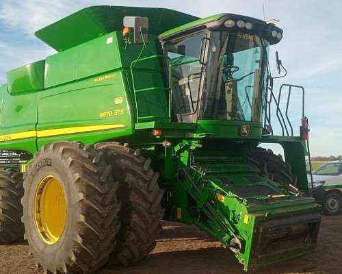 Cosechadora John Deere 9870 201 Doble Dual Drap. 40