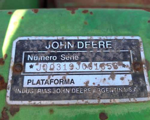 Usado - John Deere 1175- año 1994 - Plataforma 19 Pies