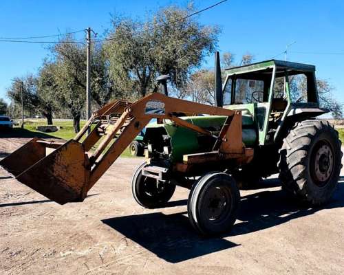 Tractor Deutz AX100 con Pala Ceibo