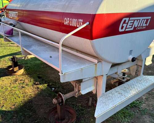 Acoplado Cisterna Gentili 3000 Lts Precio Nueva