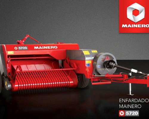 Nueva Enfardadora Mainero 5740 - Financia en 12 Cheques