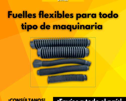 Fuelles Flexibles para Todo Tipo de Maquinaria