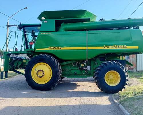 Cosechadora John Deere 9860, Americana, año 2008, DT, 9.300