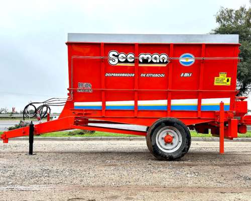 Desparramador de Guano Solido MP-8 MTS3 (platos) Secman