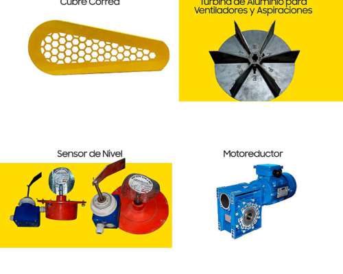 Accesorios y Repuestos de Plantas de Silos