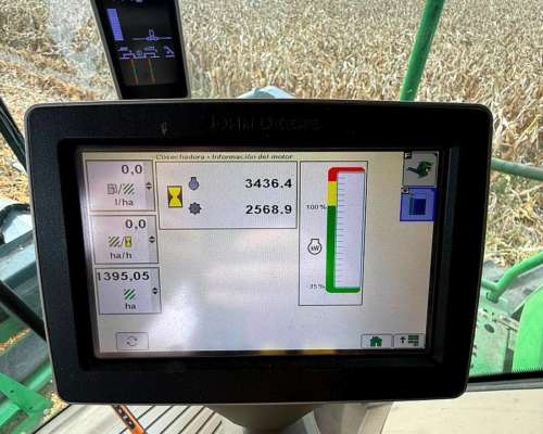 John Deere S550 SD 630f. M 3400 HS. R 2600 HS. Piloto