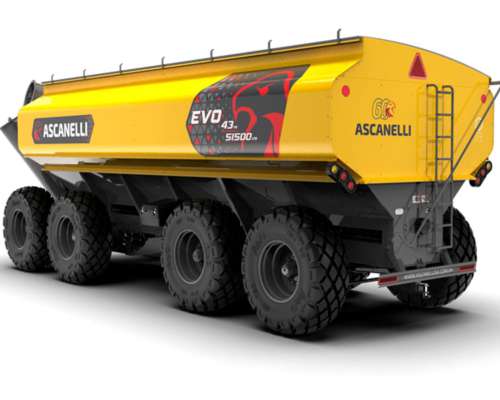 Tolva Autodescargable Ascanelli 43 TN - 4 Ejes