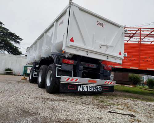 Semirremolque Batea Vuelco Trasero Montenegro 28 M3
