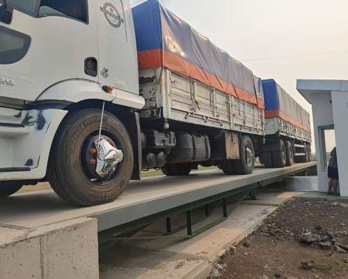 Bascula para Camiones Acondicionada