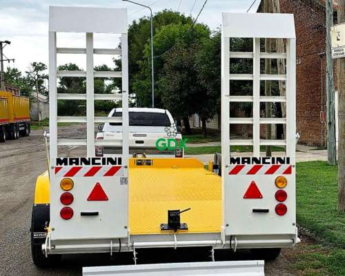 Acoplado Tipo Trailer 4 TN con Rampa Trasera 4x2. Mancini