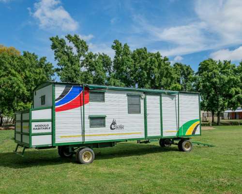 Casilla Rural la Criolla 7,5 Metros Piezas Separadas 6 Camas