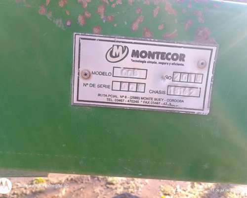 Mixer Montecor MH 8. año 2018.