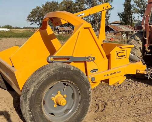 Palas Grosspal Nova 350 de 3 M3 con Llantas R20 y Cilindro