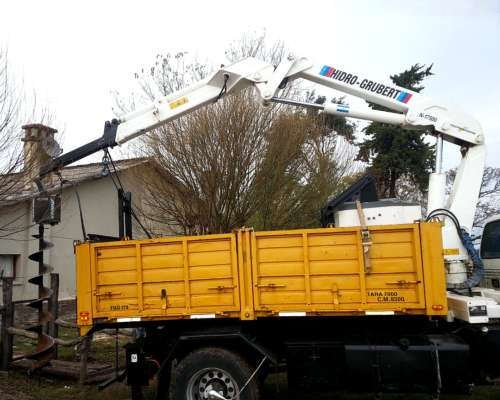 Hoyadora Hidráulica LF Adapt. a Palas, Gruas, Minicargadoras