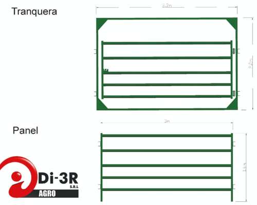 Manga para Ganadería, Robusta, Simple y Totalmente Modular.