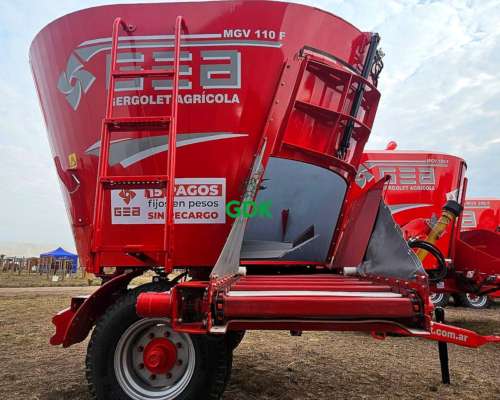 Mixer Vertical MGV 110f . Gea. con Goma y Balanza.