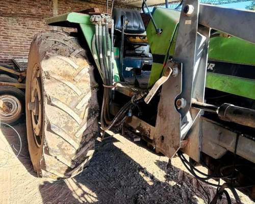 Tractor Deutz AX100 con Pala Metalber Impecable