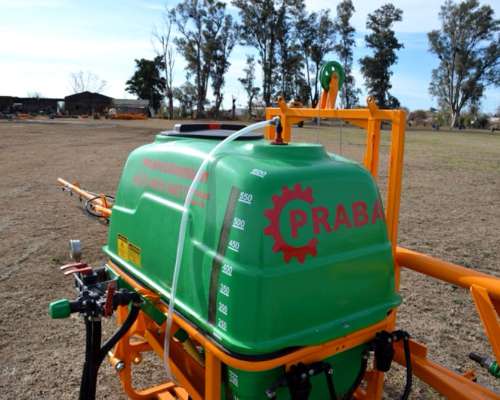 Pulverizador Praba de 600 Lts Tres Puntos