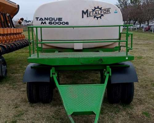 Acoplado Tanque 6000 Lts - Metalfor - muy Bueno