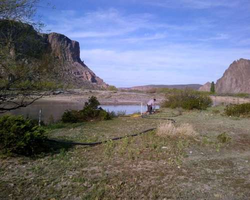 Campo Chubut 165.429 Hectareas Costa de Rio Potencial Eólico