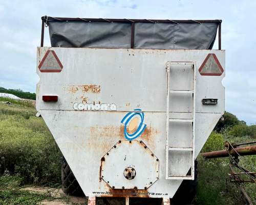 Tolva Autodescargable Comofra 17500 Lts, con Balanza Hook.