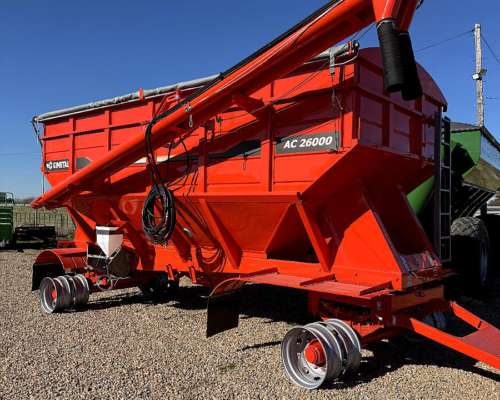 Tolva Semillera Gimetal AC 26000 C/doble Tubos Descarga