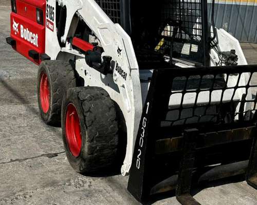 Minicargador Bobcat S185 año 2013 6800 Hs Balde,uñas Portap