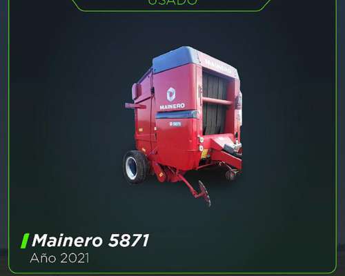 Roto Mainero 5871 año 2021