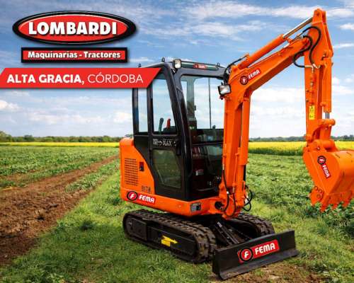 Excavadora Hidráulica NT18 Fema Nueva sin USO