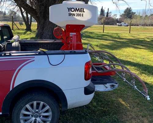 Sembradora/fertilizadora Yomel - Spin 200 - Electrica