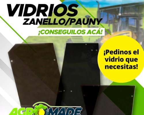 Parabrisas y Luneta Articul. Mod. Viejo Pauny-zanello