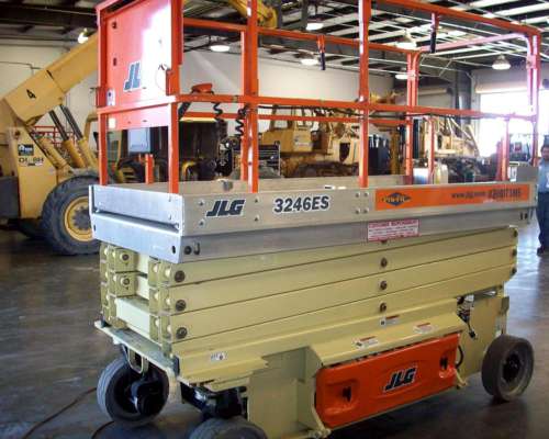 Alquiler Plataforma Elevadora Tijera Eléctrica JLG 12 Metros