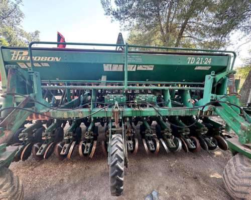 Sembradora Grano Fino Pierobon TD 21-24 Lineas con Alfalfer