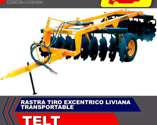 Rastra Campra Tiro Excentrico Telt