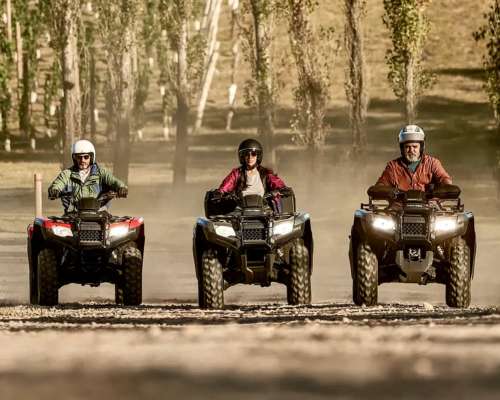Cuatriciclo Honda TRX 420 FM 4X4 Rojo Entrega Inmediata