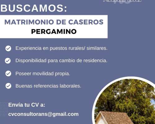 Matrimonio de Caseros para Campo en Pergamino