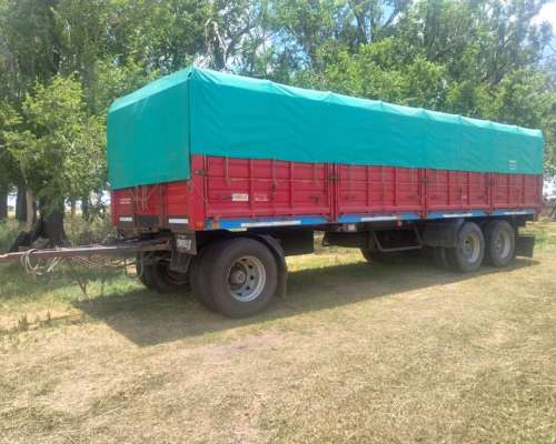 Acoplado Ombú 3 Ejes Baranda Volcable 9,30 Mts, Modelo 2012