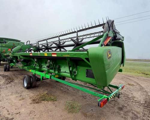 Cosechadora John Deere S670, 2wd, Dual, Draper 40 P, 2019