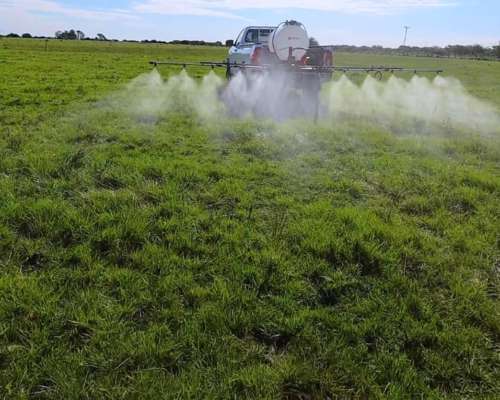 Equipo Pulverizador a 12v, Tanque 400lts y Botalón 6m